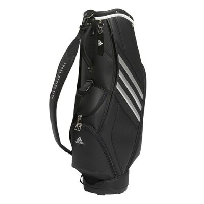 アディダスゴルフ adidas Golf メンズ 軽量 スリーストライプ キャディバッグ ブラック EMH86 GT5935
